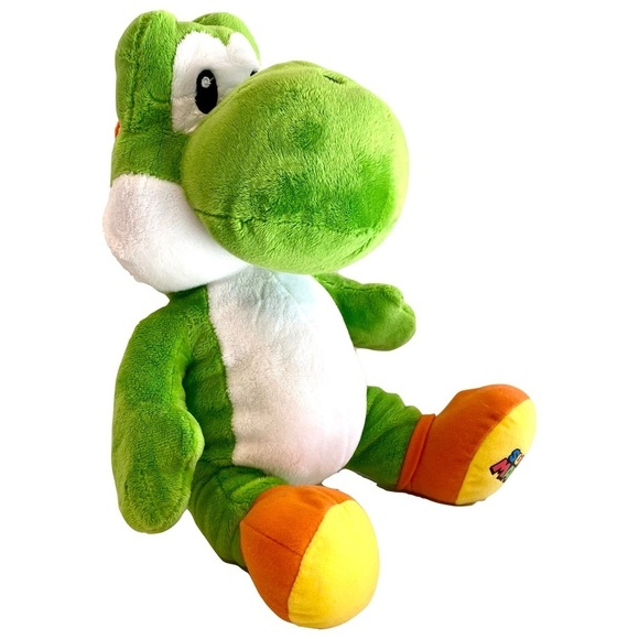 Build-A-Bear ONLINE EXCLUSIVE Super Mario Bros Yoshi 12" Plush Stuffed Animal - Picture 7 of 11